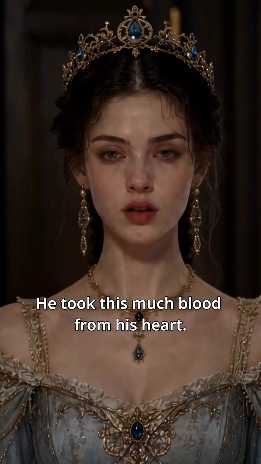 Claimed by the Demon Lord After My Fiancé's Betrayal - Her hand hovers—just above the scar on his sleeping cheek.
