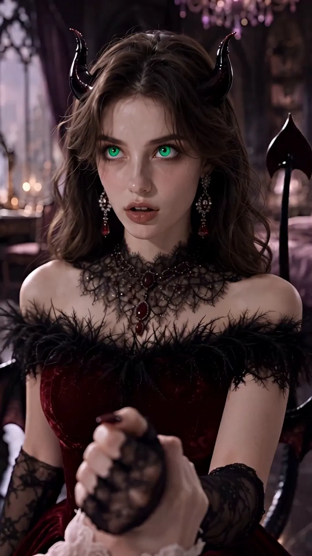 The Hell Lord’s Innocent Bride - That scent—burnt amber and blood—hit Chloe before she even opened her eyes.