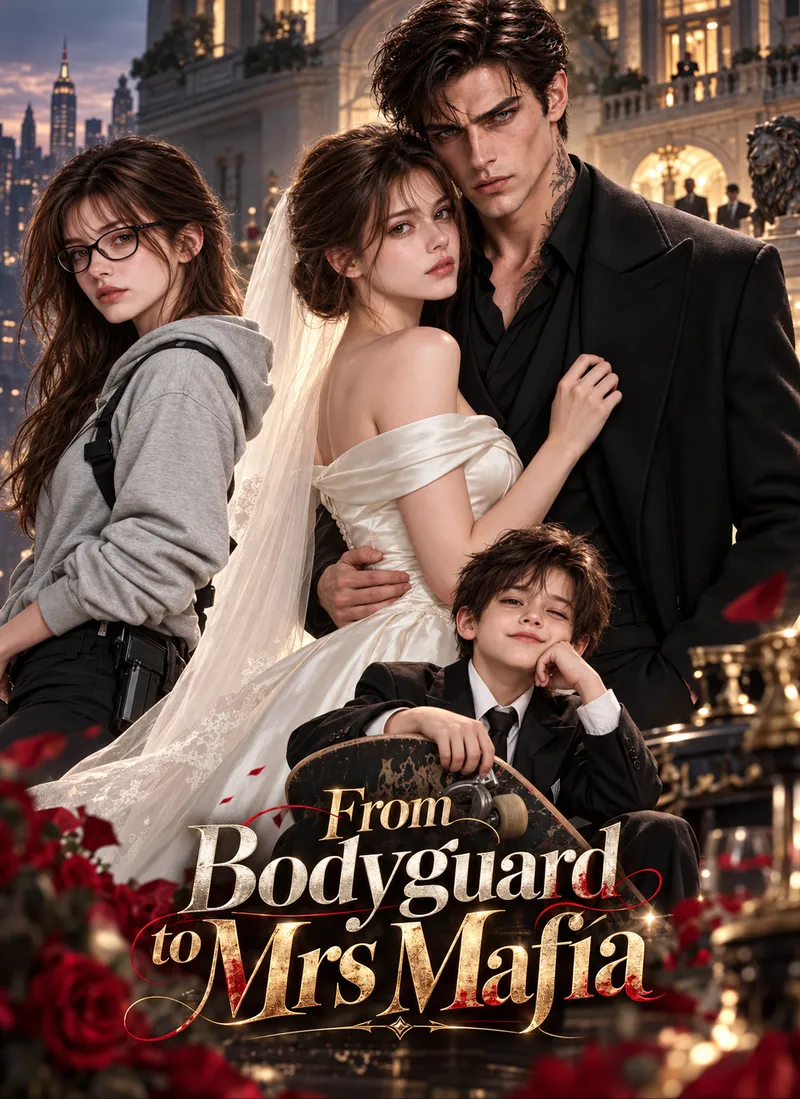 From Bodyguard to Mrs Mafia - Action hero cover image showing main characters