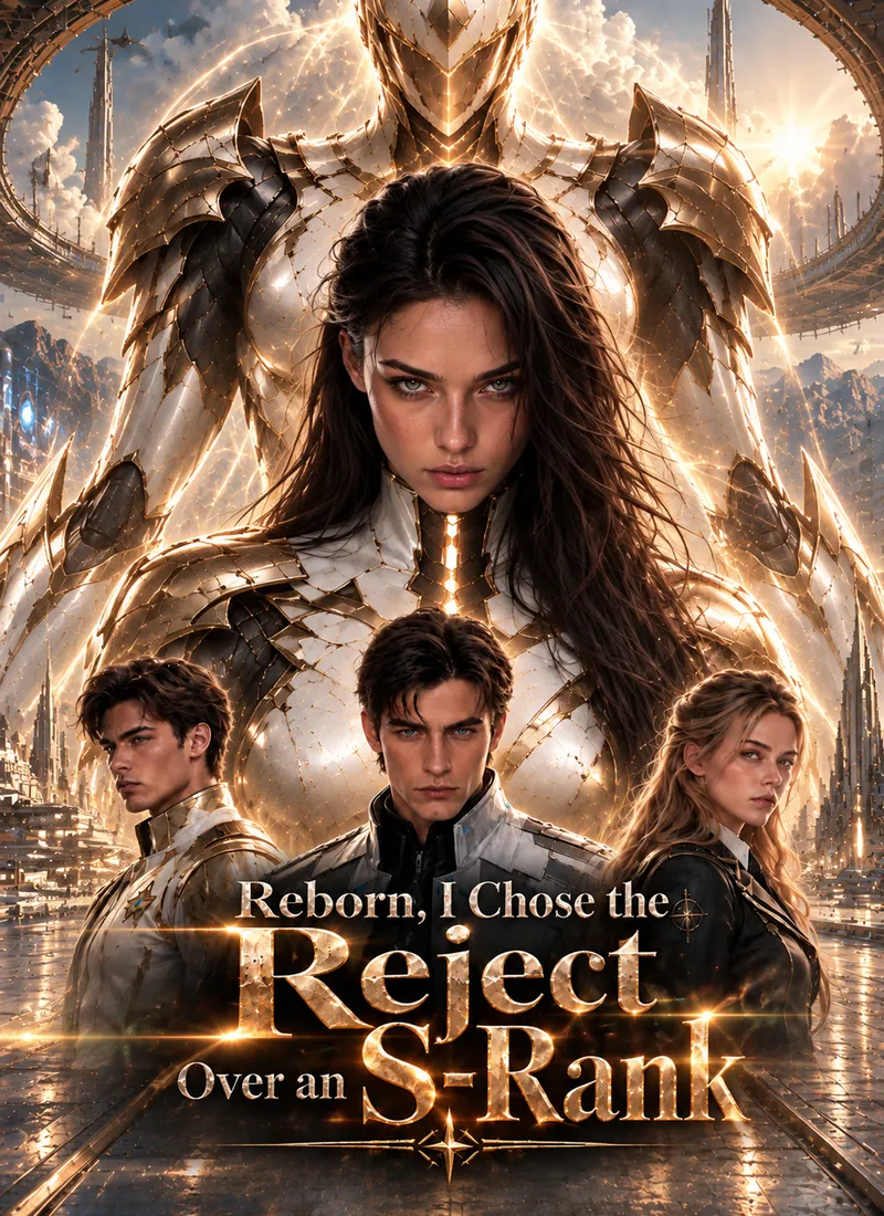 Reborn, I Chose the Reject Over an SRank - Academy hero cover image showing main characters