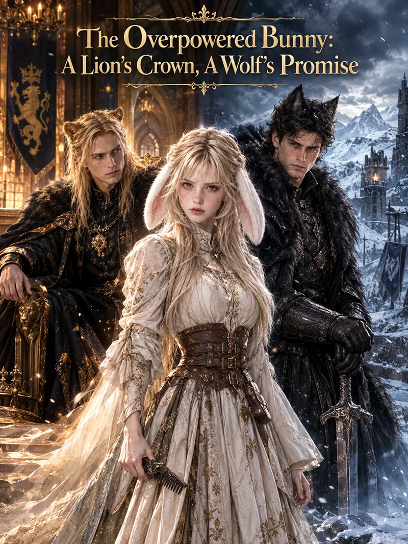 The Overpowered Bunny: A Lion's Crown, A Wolf's Promise cover