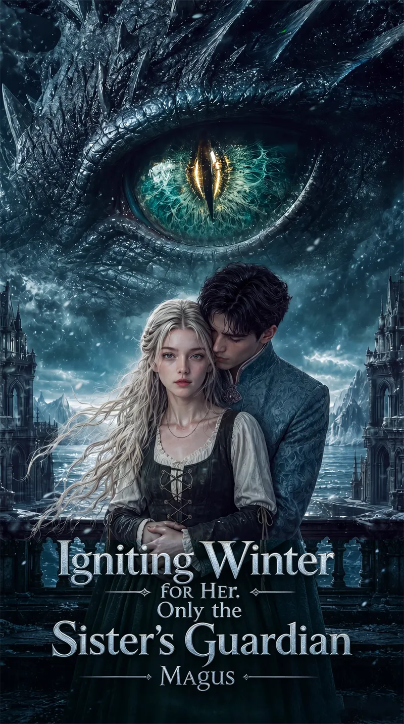 Igniting Winter for Her Only the Sister's Guardian Magus cover