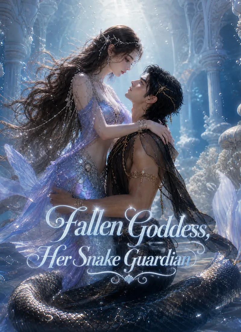 Fallen Goddess, Her Snake Guardian cover