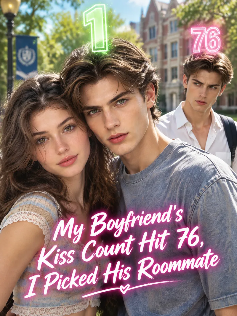 My Boyfriend's Kiss Count Hit 76,I Picked His Roommate cover