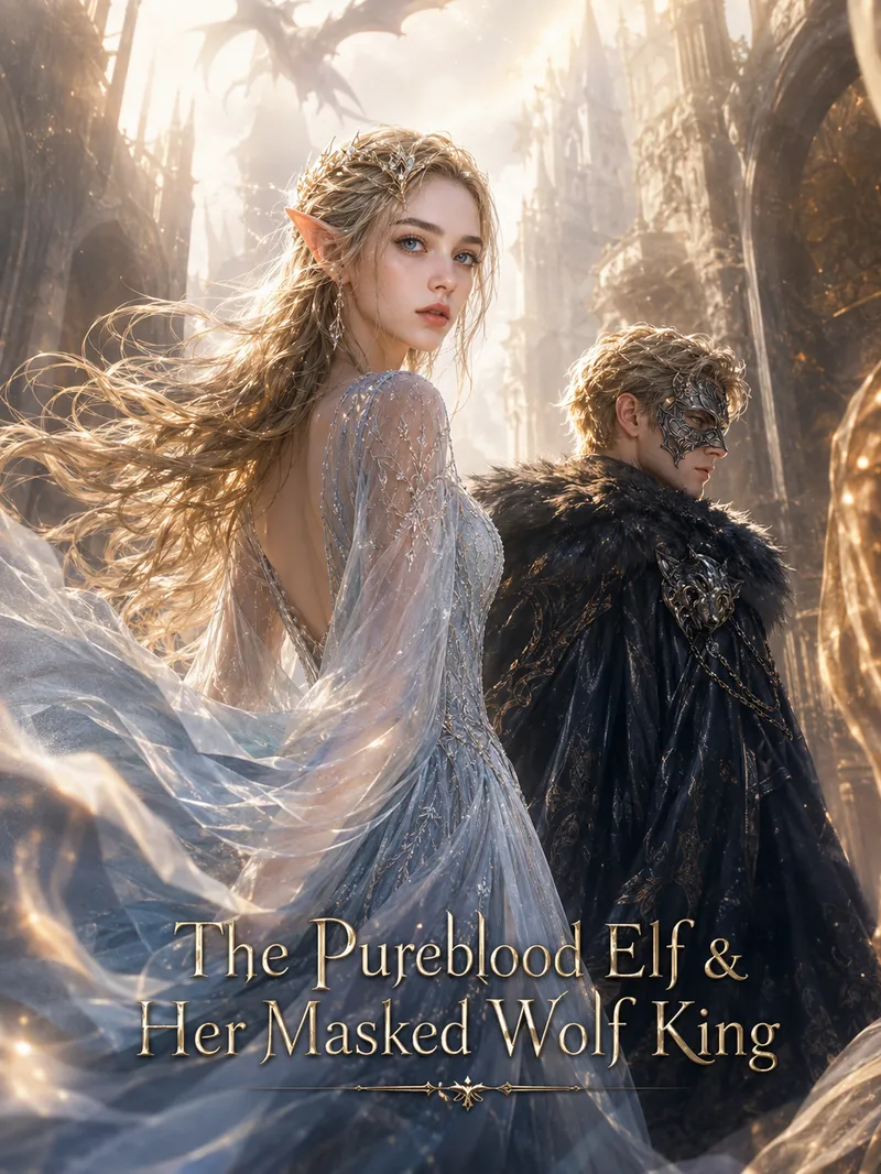 The Pureblood Elf & Her Masked Wolf King cover