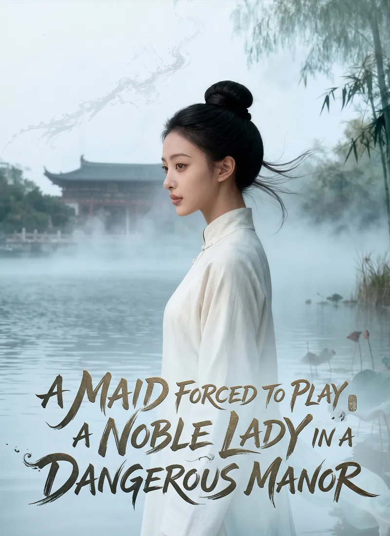 A Maid Forced To Play A Noble Lady In A Dangerous Manor cover
